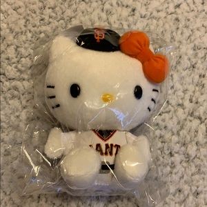 Hello Kitty SF Giants plush